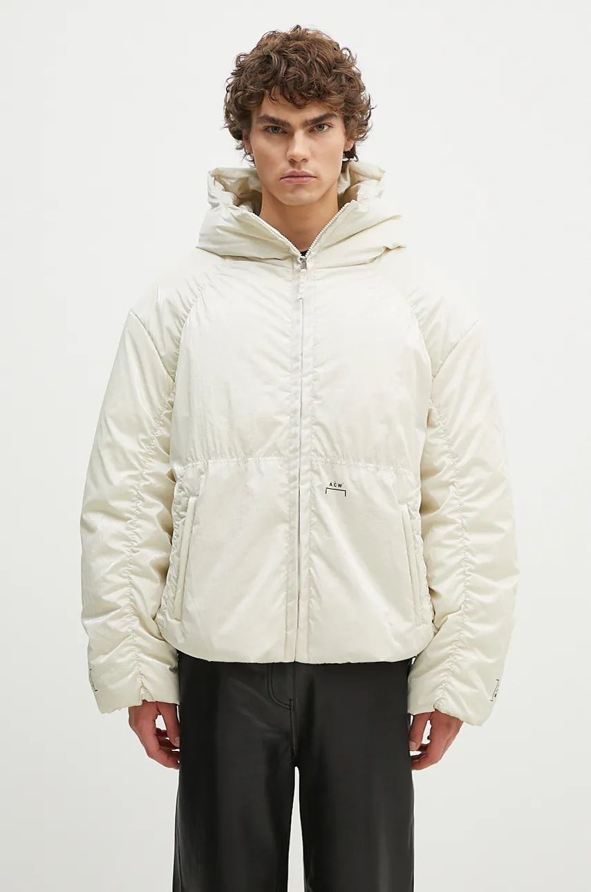 Puffer takki A-COLD-WALL* Veneer Oversized Puffer Jacket Beige | ACWMO268, 0