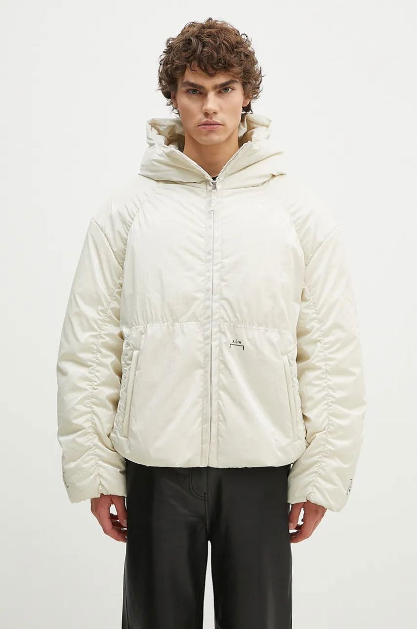 Puffer takki A-COLD-WALL* Veneer Oversized Puffer Jacket Beige | ACWMO268
