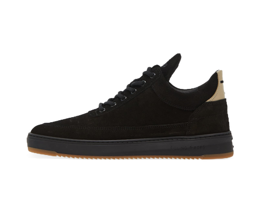 Tennarit ja kengät Filling Pieces Low Top Ripple Suede Musta | 25122791861