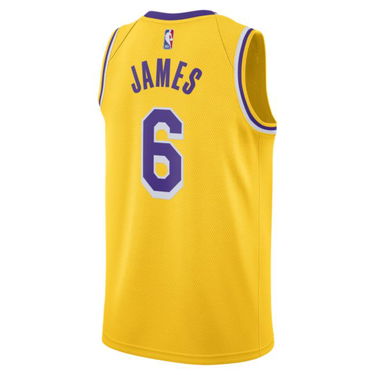 Jersey Nike Lakers Icon Edition 2020 NBA Swingman Keltainen | CW3669-738, 1