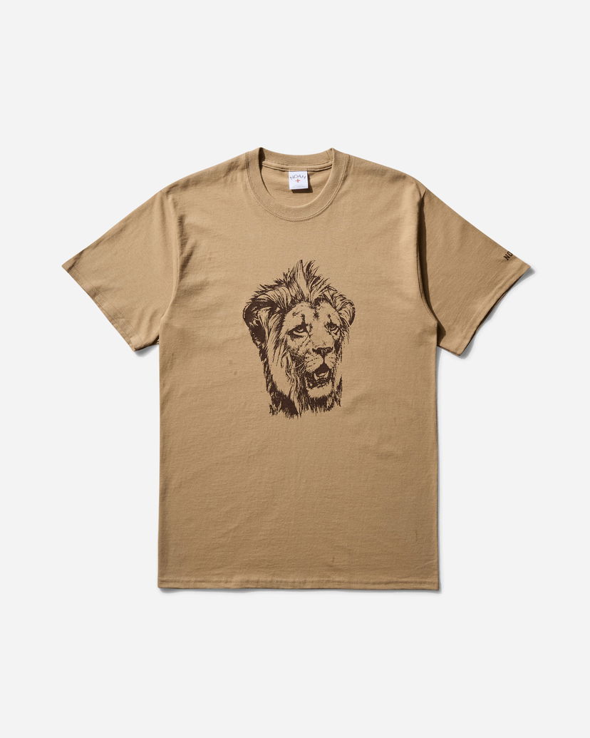 T-paita Noah Lion Head T-Shirt Ruskea | T252SS25 SND