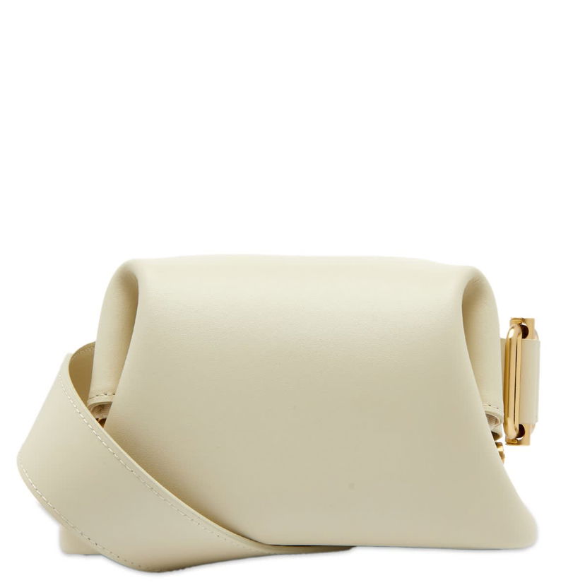 Käsilaukku OSOI Pecan Brot Cream Leather Shoulder Bag Beige | 23SB010-15-06