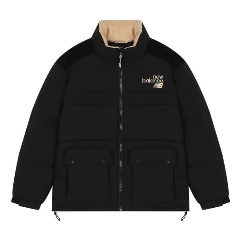 Puffer takki New Balance Winter Down Jacket Musta | AMJ24353-BK