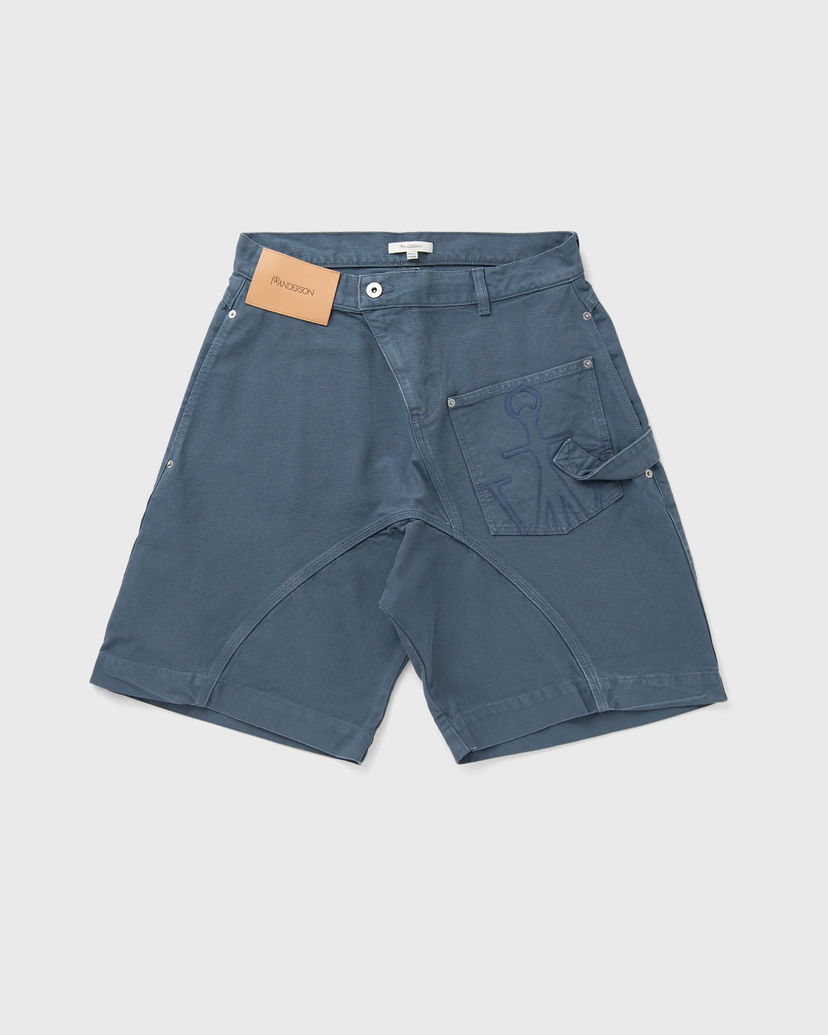Shortsit JW Anderson Twisted Workwear Shorts Sininen | SR0108-PG1744-768