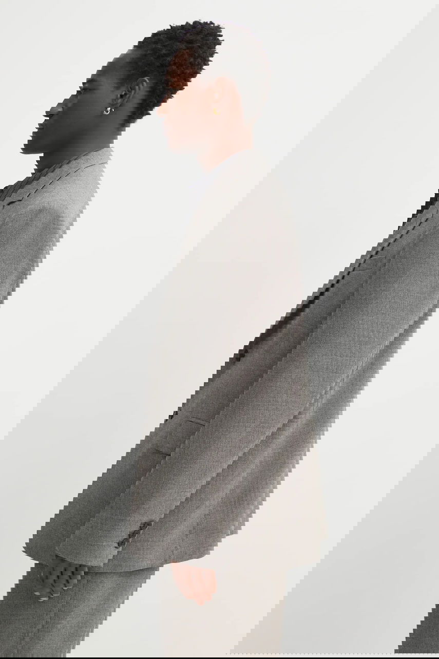 Takki OUR LEGACY Our Legacy Ceremony Wool Blazer Harmaa | M4250CB, 1