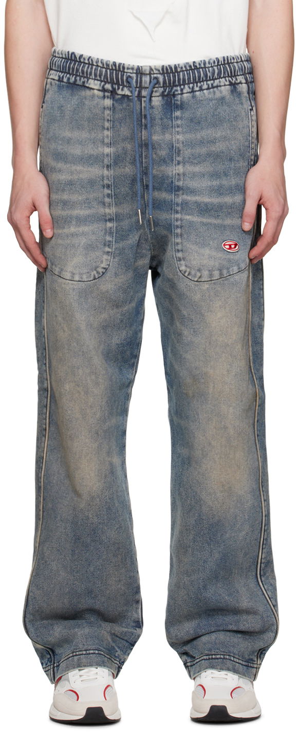 Jeans Diesel D-Martians Track Jeans Harmaa | A03924-068EV-01, 0