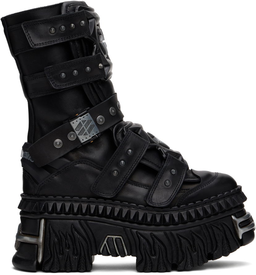 Tennarit ja kengät VETEMENTS New Rock Edition Gamer Boots Musta | UA66SN120B