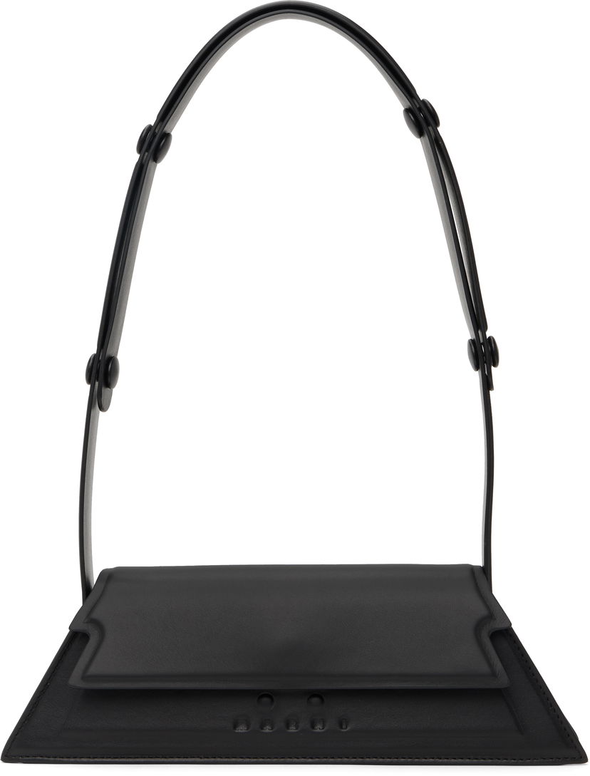 Olkalaukku Marni Mini Trunkoise Bag Musta | SBMP0184L0 P5298