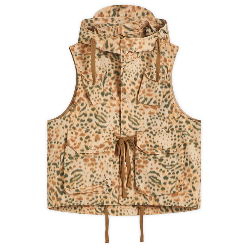 Liivi Engineered Garments Engineered Garments Field Vest, Size Large Beige | QT081-BR001