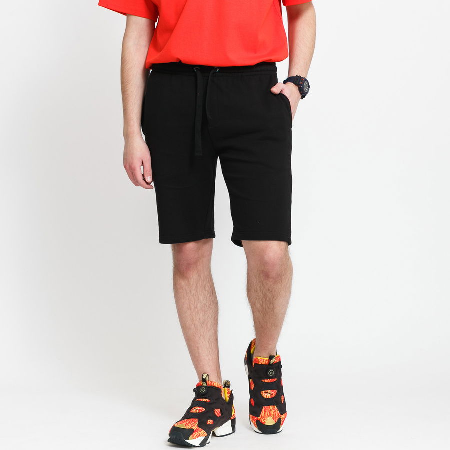 Shortsit Urban Classics Basic Sweatshorts Musta | TB2076, 0