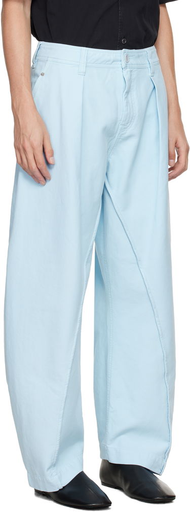 Housut JW Anderson Twisted Seam Trousers Vihreä | TR0423-PG1600, 4