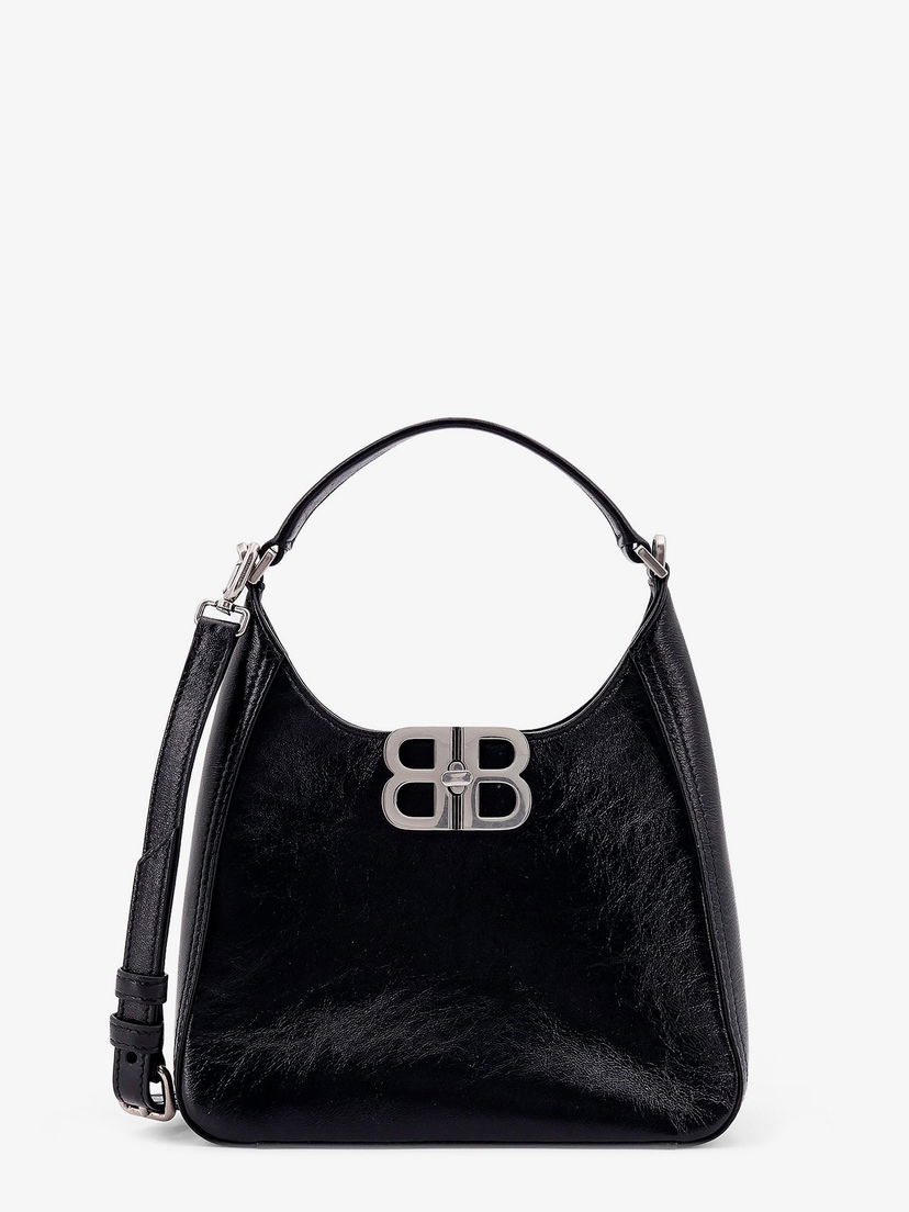 Käsilaukku Balenciaga Soft Hobo S Handbag Musta | 8019282ABFJ1000