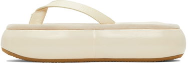 Vaatteet OSOI OSOI Boat Flip Flop Platform Slides Beige | 22SS030-03-04, 2