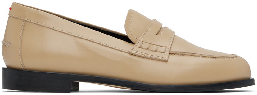 Vaatteet Aeyde Aeyde Oscar Loafers Beige | A11-FL-VRNR15FL50-FW24-957-001