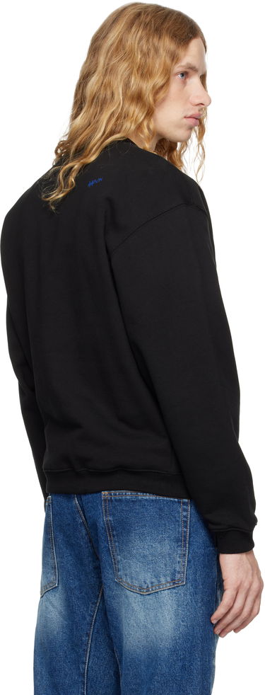 Huppari ADER ERROR Embroidered Logo Sweatshirt Musta | BN25FYSW0101BK, 2