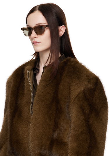 Aurinkolasit Saint Laurent Sulpice Sunglasses Ruskea | SL 462 SULPICE-017, 3
