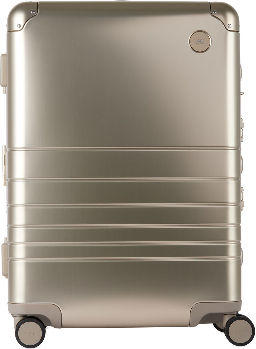Matkalaukku Monos Aluminum Check-In Medium Suitcase Metallinen | MN0010-0011-24