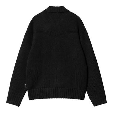 Villapaita Carhartt WIP Knitted Cardigan with Pockets Musta | I034495_9, 1