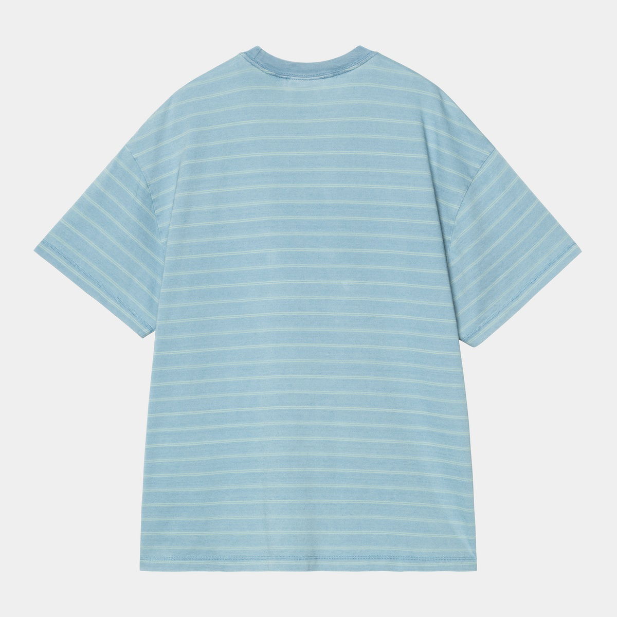 T-paita Carhartt WIP Carhartt WIP Brodina Stripe Short Sleeve T-Shirt Sininen | I035139_20, 1