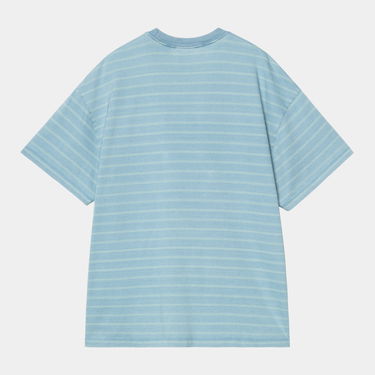 T-paita Carhartt WIP Carhartt WIP Brodina Stripe Short Sleeve T-Shirt Sininen | I035139_20, 1