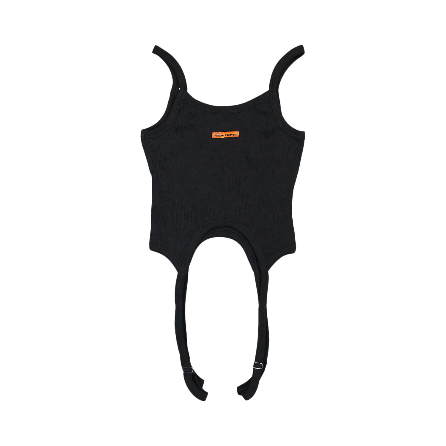 Tankkitoppi HERON PRESTON Hooks Tank Top Musta | HWAC005F22JER0011000, 1