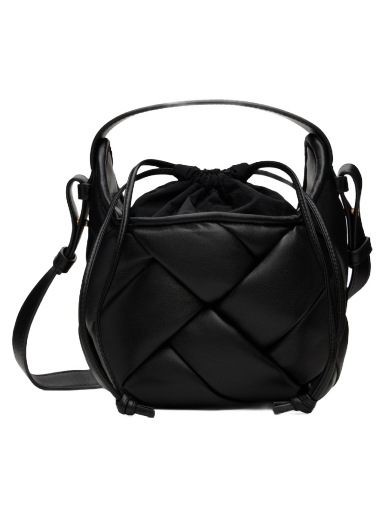 Olkalaukku Bottega Veneta Small Helmet Bag Musta | 730164 V2NH1