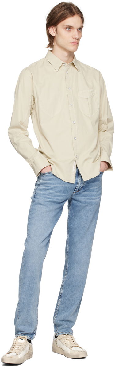 Paita rag & bone Rag & Bone Arrow Shirt Beige | MBW23SA381TGML, 3