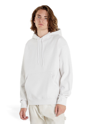 Huppari Nike Solo Swoosh Fleece Hoodie Valkoinen | CV0552-030