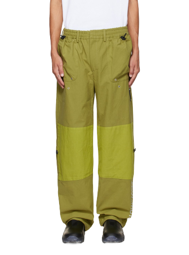 Housut A-COLD-WALL* Paneled Trousers Vihreä | ACWMB136