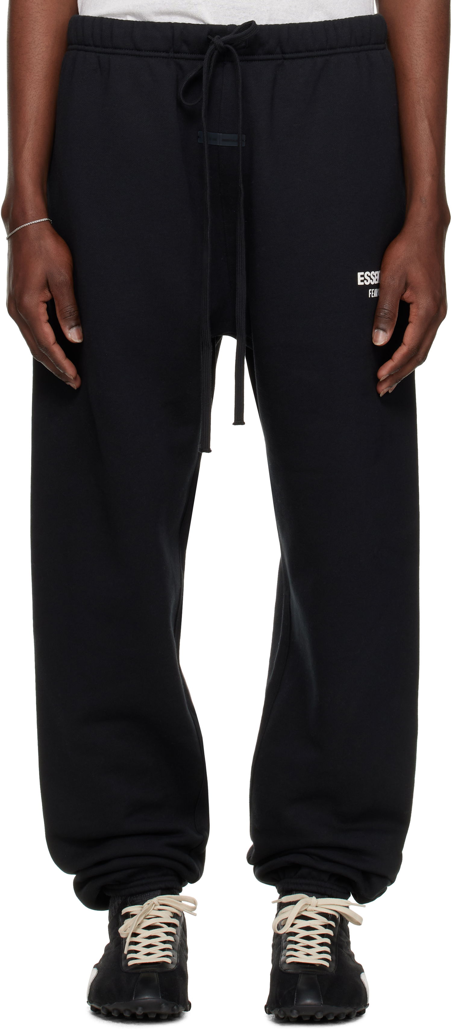 Verryttelyhousut Fear of God Fear of God ESSENTIALS Classic Sweatpants Musta | 130AS252020F, 0