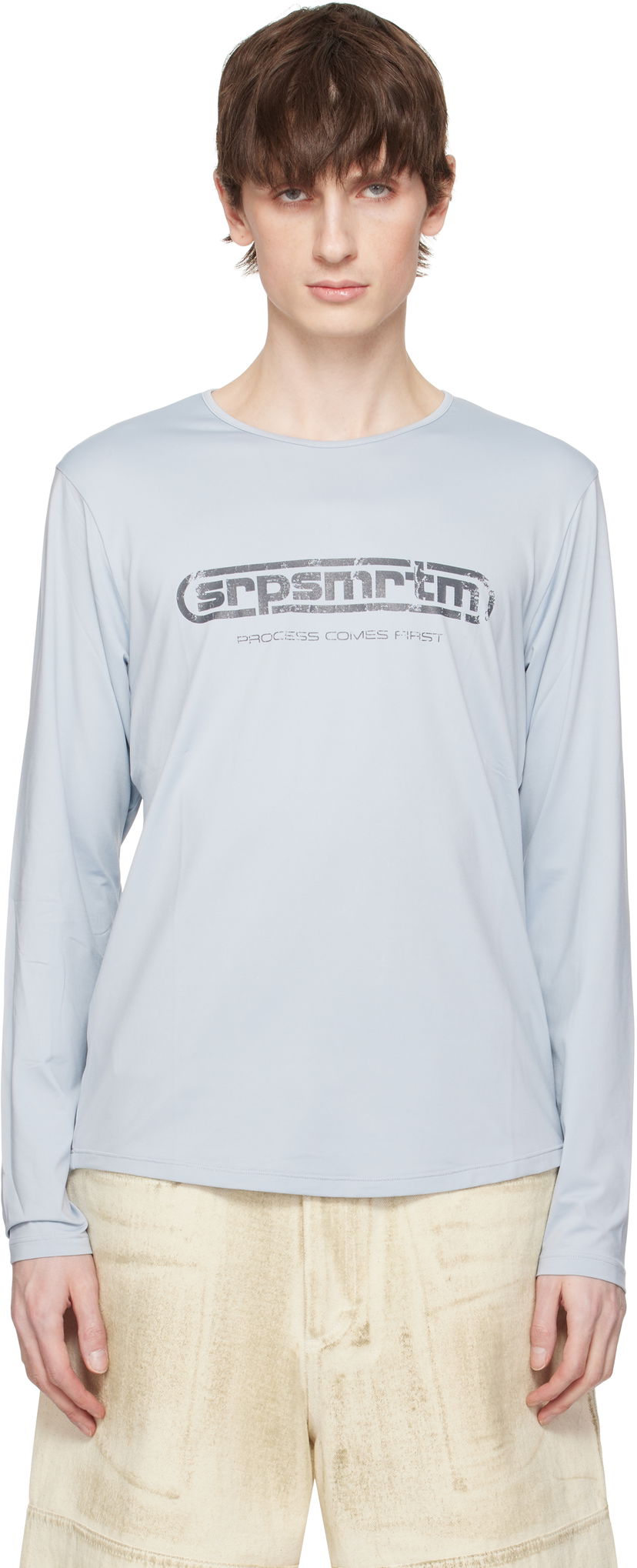 T-paita Serapis Logo UV Long Sleeve T-Shirt Sininen | SS25_UVT_3L