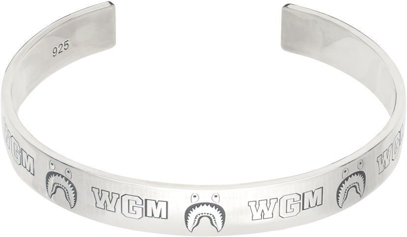 Rannerengas BAPE Shark Bangle Bracelet Metallinen | 001GDK701048F