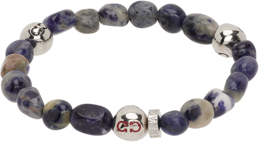 Rannerengas FERRAGAMO Ferragamo Baroque Beads Bracelet Sininen | 785673