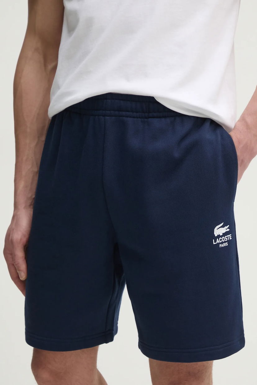 Shortsit Lacoste Lacoste Fleece Shorts Tummansininen | GH0990
