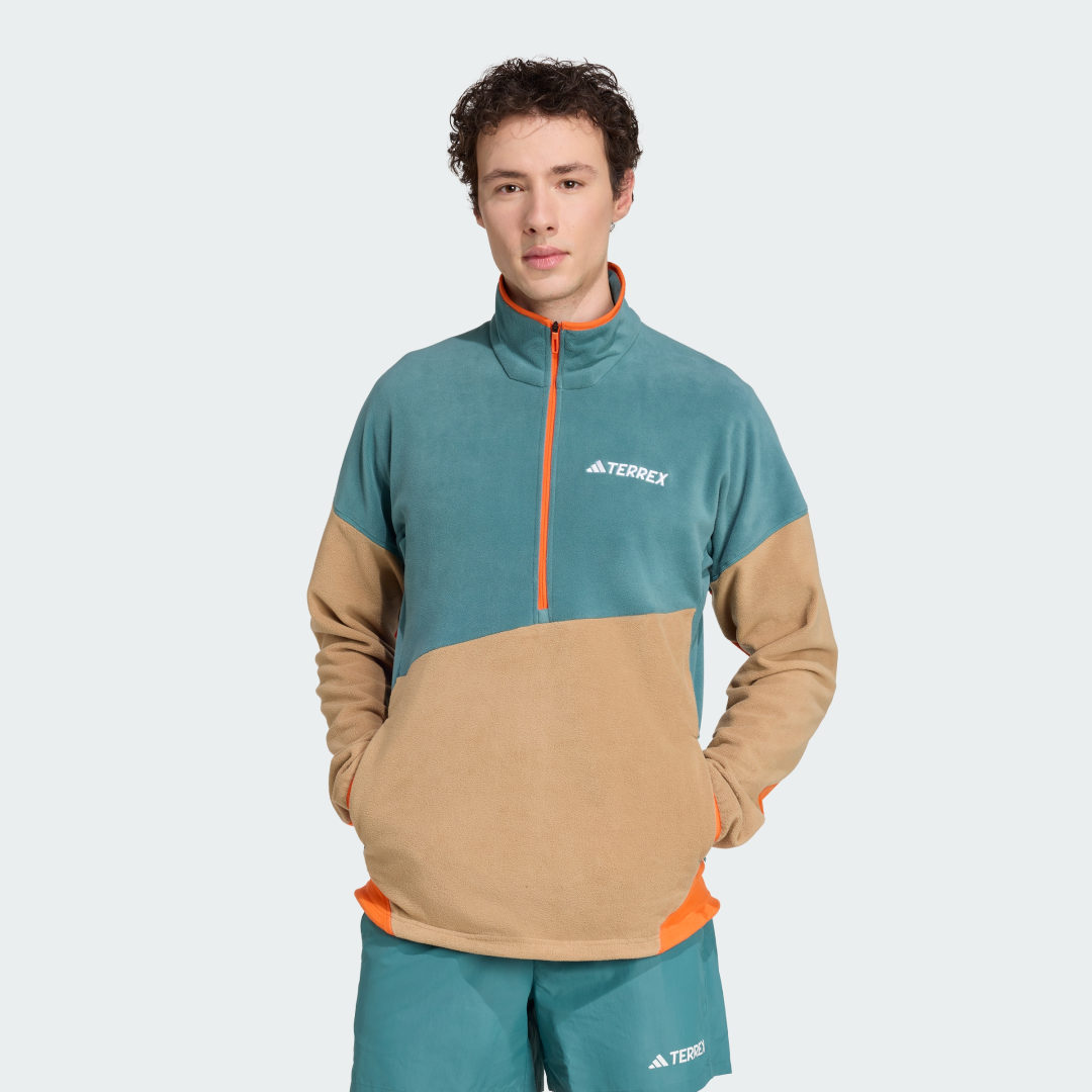 Tuulitakki adidas Performance Terrex Multi Climawarm Fleece Jacket Beige | JM0132, 0