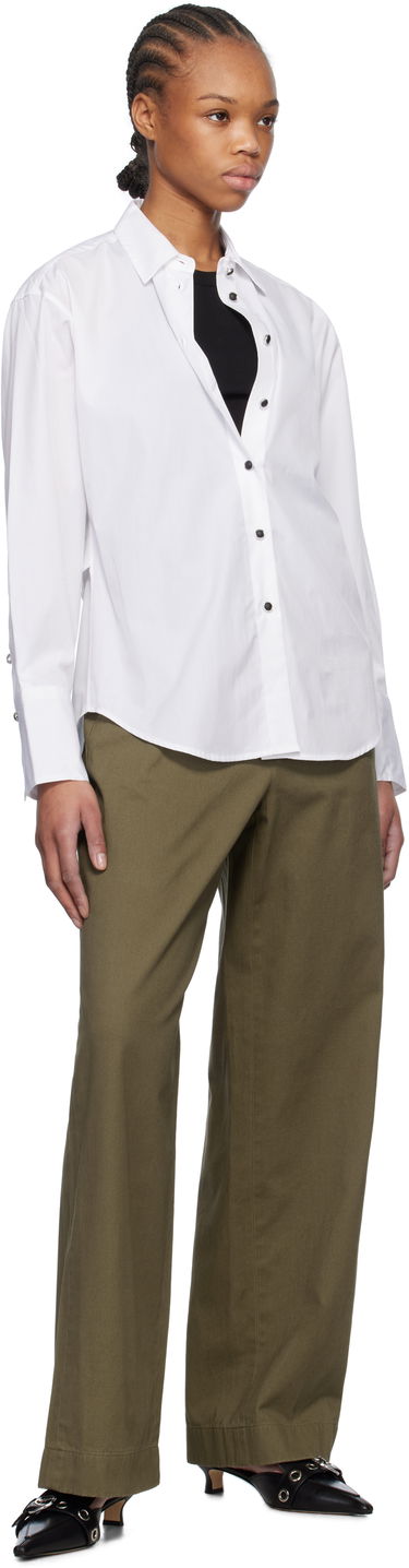 Paita rag & bone Rag & Bone Eve Button-Up Shirt Valkoinen | WAW24HA0014601, 3