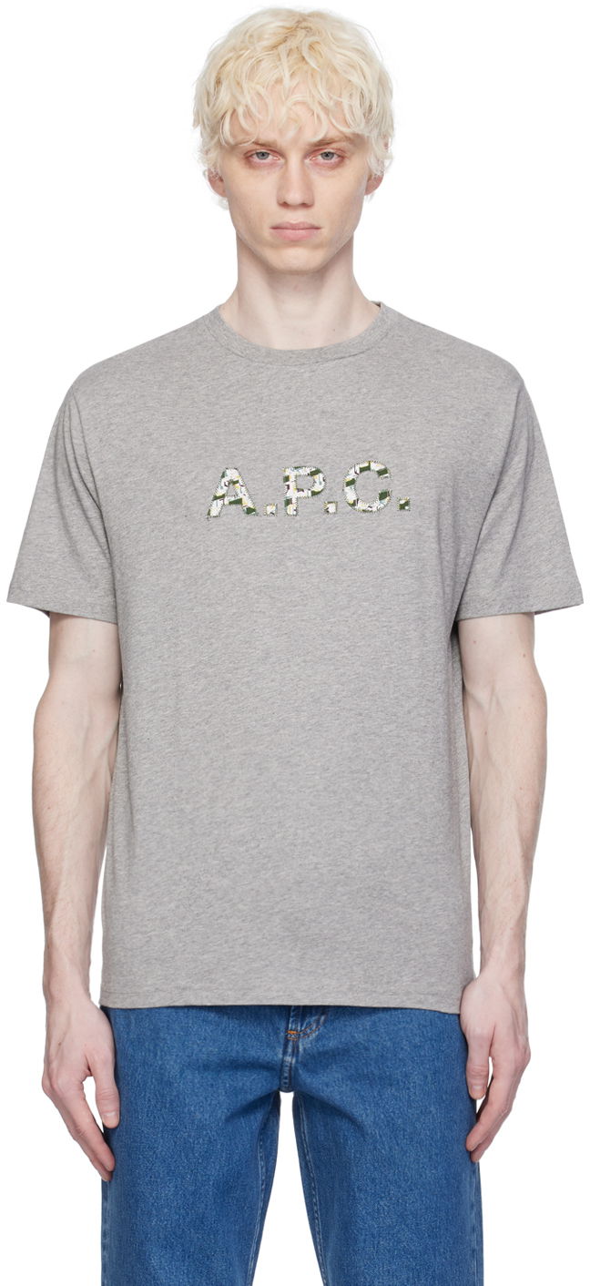T-paita A.P.C. Willow T-Shirt Harmaa | COFDW-H26345