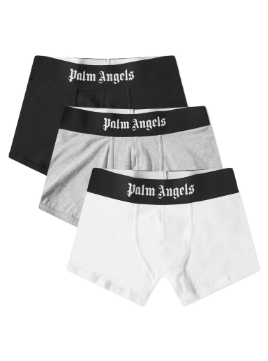 Nyrkkeilijät Palm Angels Logo Boxer - 3 Pack Monivärinen | PMUH001C99FAB0048484