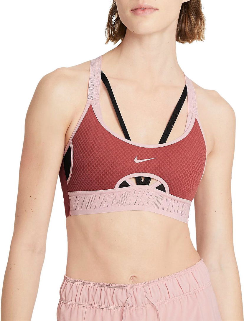 Rintaliivit Nike UltraBreathe Indy Sports Bra Vaaleanpunainen | cz4441-691