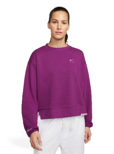 Huppari Nike Dri-FIT Swoosh Fly Standard Issue Wmns Crewneck Violetti | DQ6817-503