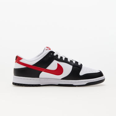 Tennarit ja kengät Nike Dunk Low Retro Red Swoosh Panda Musta | FB3354-001, 4