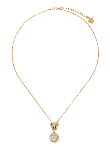 Kaulakoru Versace Medusa Crystal Ball Necklace Beige | 1009253_1A00621