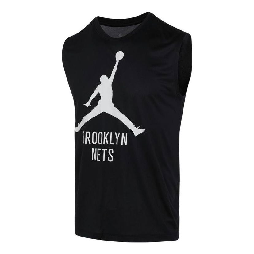 Tankkitoppi Jordan Jordan NBA Logo Vest Brooklyn Nets Musta | FQ1955-010