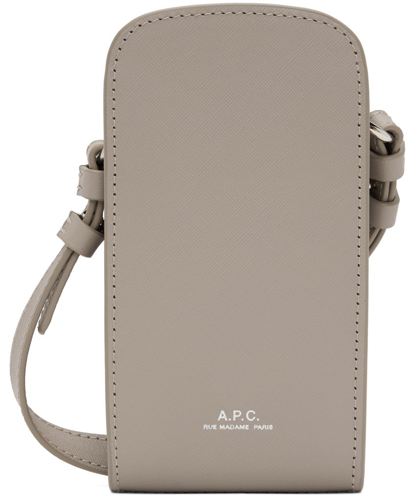 Olkalaukku A.P.C. A.P.C. James Phone Pouch Bag Harmaa | PXBJQ-H61756