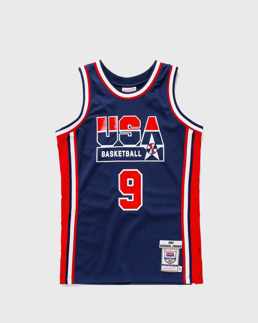 Jersey Mitchell & Ness NBA Authentic Jersey Team USA 1992 Michael Jordan #9 Tummansininen | AJY4GS18414-USANAVY92MJO
