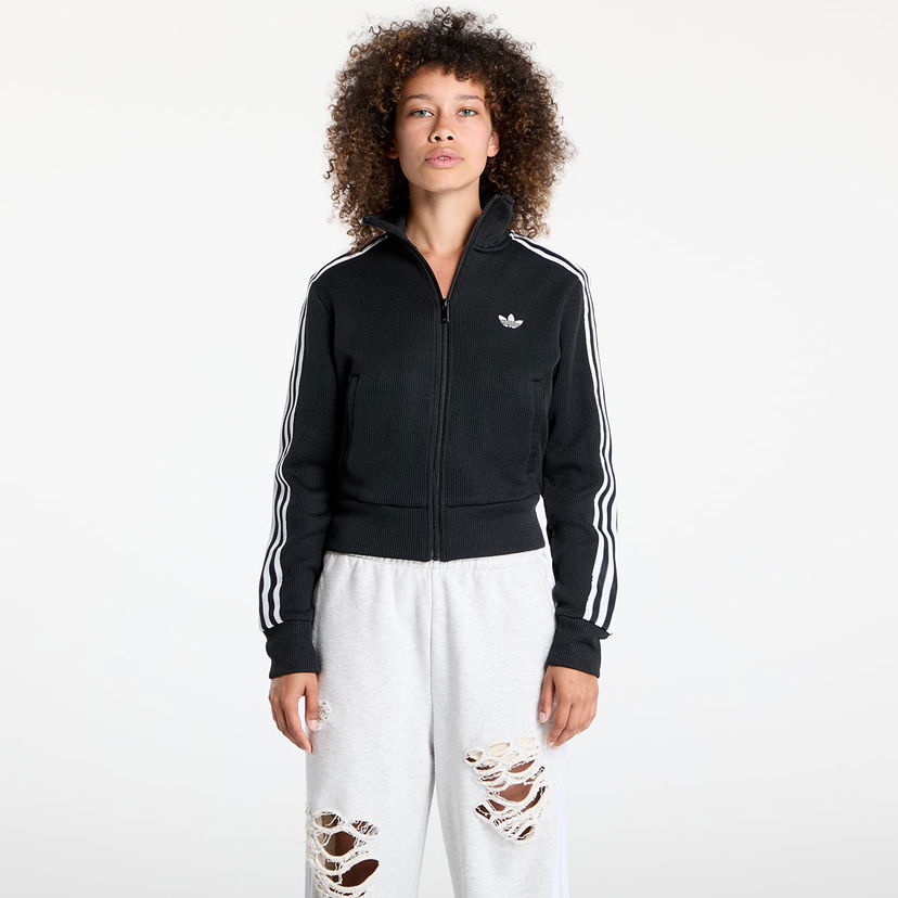 Takki adidas Originals Firebird Adicolor Knit Track Top Musta | JY2613