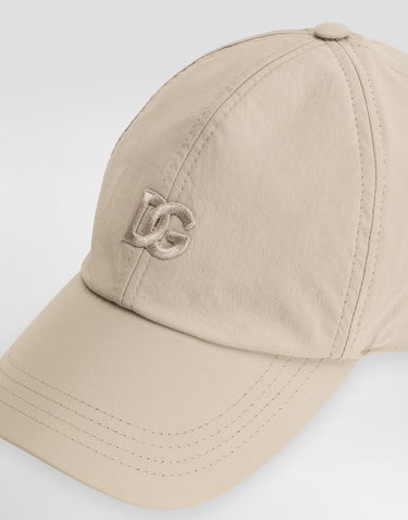 Korkki Dolce & Gabbana Dolce & Gabbana Stretch Nylon Baseball Cap Beige | GH886ZFUUDDM2827, 2