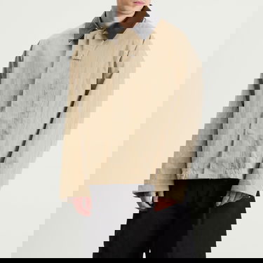 Takki Studio Nicholson Studio Nicholson Zip Through Jacket, Size Large Beige | DANISNM-1438-PRC, 2