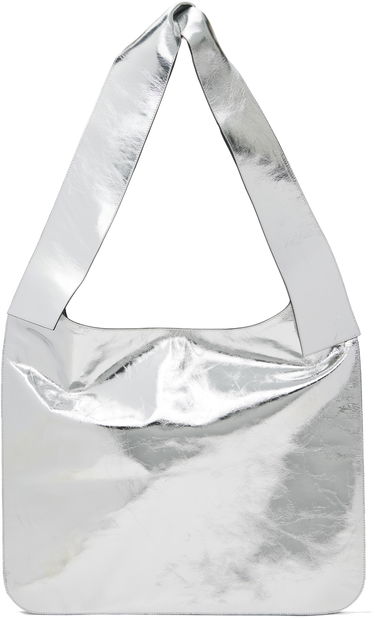 Olkalaukku We11done We11done Knotted Shoulder Bag Metallinen | WD-AB3-22-477-U-SV, 0