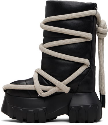 Tennarit ja kengät Rick Owens Concordians Lunar Mega Tractor Boots Musta | RP02E4862 LGYPW3, 2